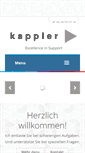 Mobile Screenshot of kappler-management.ch